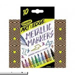 Crayola Art with Edge Metallic Markers 10ct Novelty  B06ZYK74FT